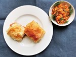 bohnen-baklava-mit-feta-und-karotten-pistazien-dill-salat bohnen-baklava-mit-feta-und-karotten-pistazien-dill-salat