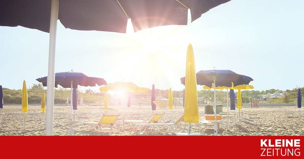friaul-wartet-auf-touristen:-generalprobe-mit-26.000-sonnenschirmen