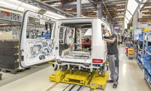 rekordfahrt:-noch-nie-wurden-in-graz-so-viele-mercedes-“g”-produziert rekordfahrt:-noch-nie-wurden-in-graz-so-viele-mercedes-“g”-produziert