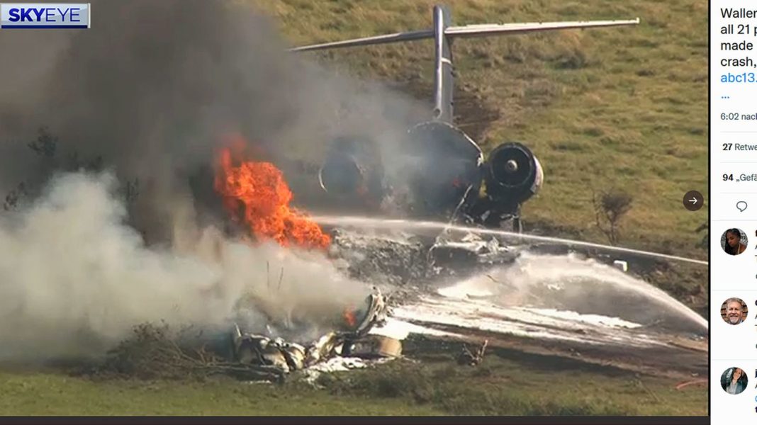 crash-in-texas:-das-wunder-von-houston:-jet-geht-in-flammen-auf,-doch-alle-insassen-ueberleben crash-in-texas:-das-wunder-von-houston:-jet-geht-in-flammen-auf,-doch-alle-insassen-ueberleben