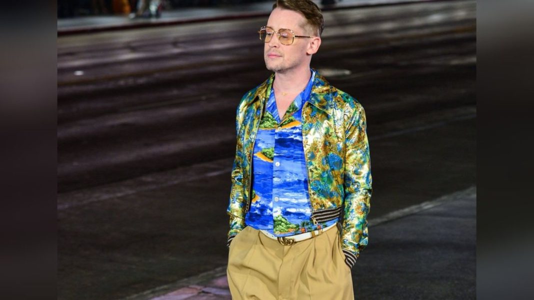 “kevin”-im-hawaiihemd:-macaulay-culkin-modelt-fuer-gucci
