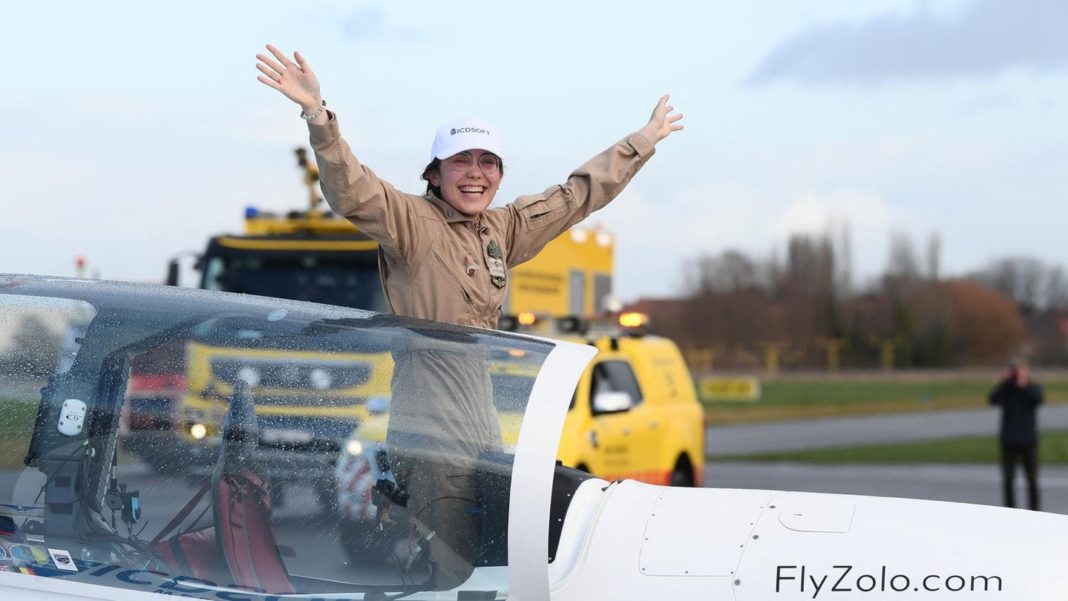 solo-im-ultraleichtflugzeug-:-in-156-tagen-um-die-welt:-19-jaehrige-nach-rekordflug-zurueck-in-europa