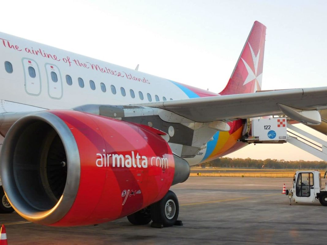 air-malta-feiert-45er-am-flugahfen-wien air-malta-feiert-45er-am-flugahfen-wien