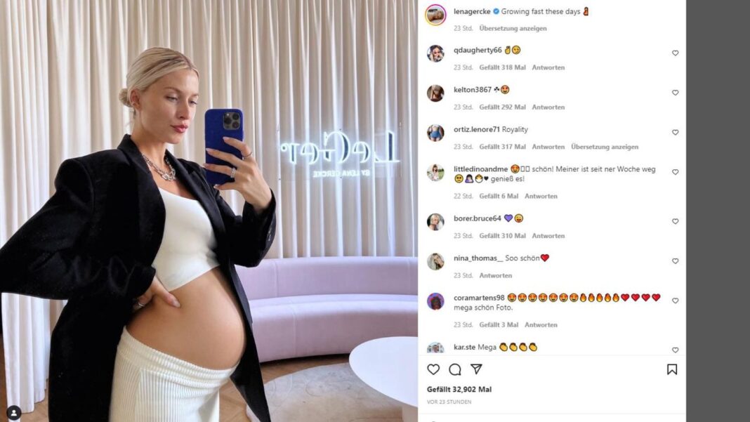leute-von-heute:-lena-gercke-feiert-ihren-babybauch-und-die-fans-feiern-mit leute-von-heute:-lena-gercke-feiert-ihren-babybauch-und-die-fans-feiern-mit