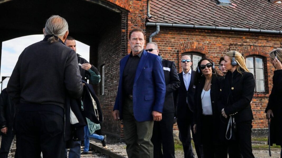 arnold-schwarzenegger:-kritik-wegen-spruch-im-auschwitz-gaestebuch arnold-schwarzenegger:-kritik-wegen-spruch-im-auschwitz-gaestebuch