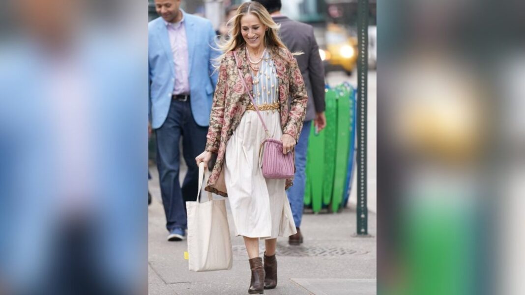 sarah-jessica-parker:-wow-outfit-mit-stylischem-stilbruch sarah-jessica-parker:-wow-outfit-mit-stylischem-stilbruch